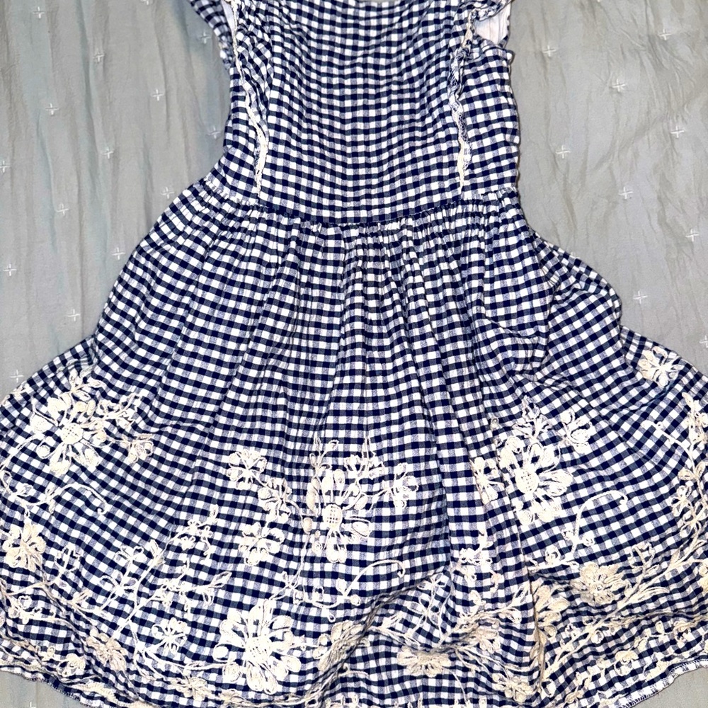 Girls checkered dress